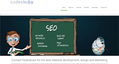 Desktop Screenshot of codeskube.com