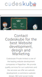 Mobile Screenshot of codeskube.com