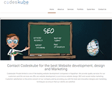Tablet Screenshot of codeskube.com